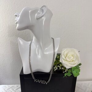 Stainless Steel Karen Chain Necklace
